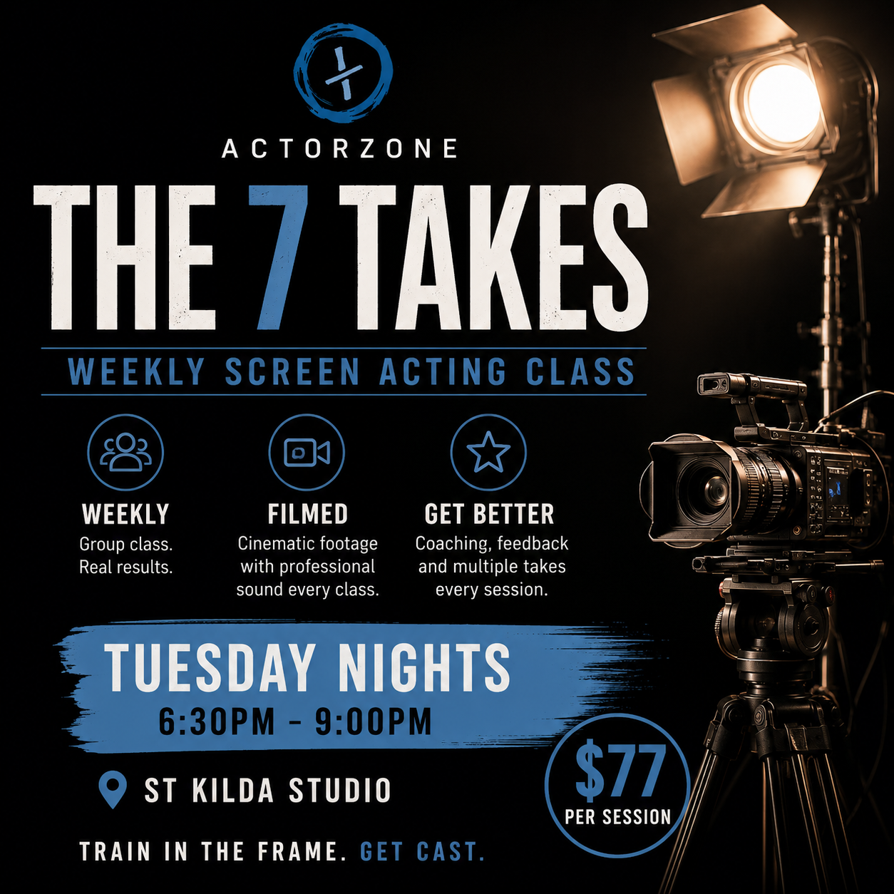 THE 7 TAKES™ | Weekly Screen Performance Training
