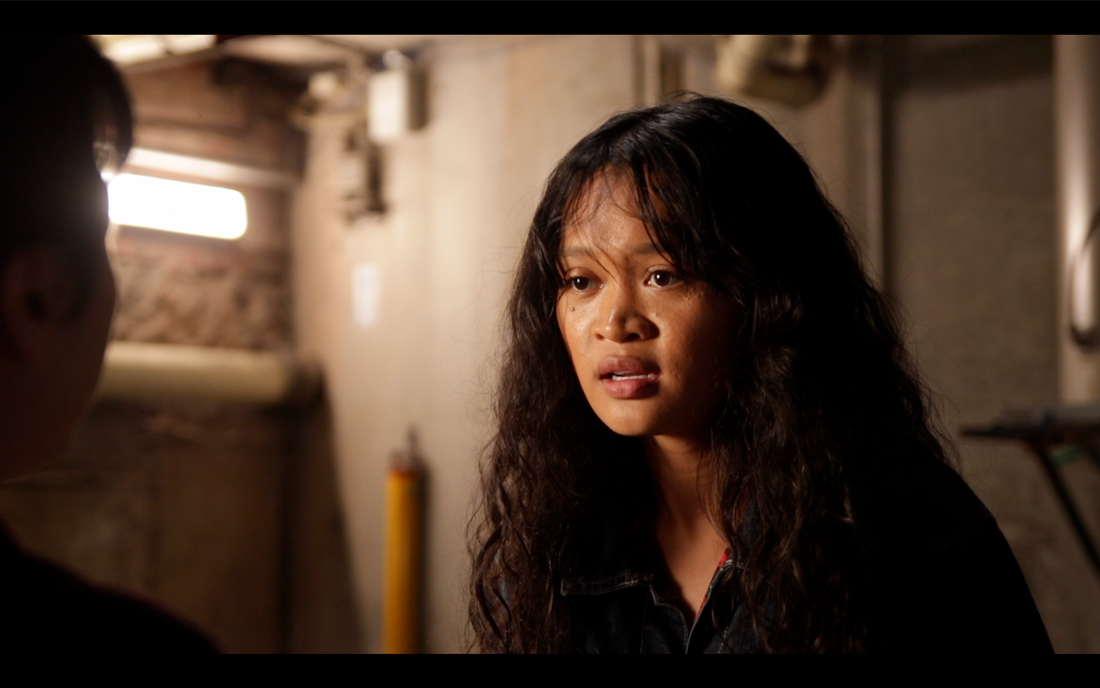 Actor practising film and TV audition technique during screen acting coaching at ActorZone Melbourne