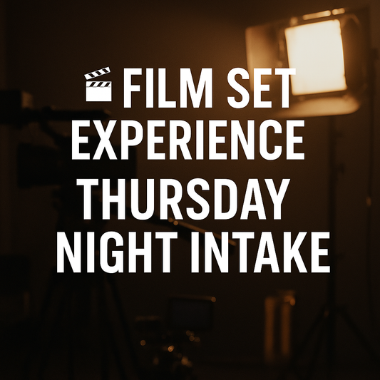 Thursday Night 🎬 The Film Set Experience - Limited Intake