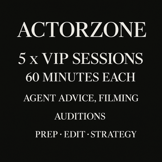 VIP 5 Session Pass – Private Coaching & Film Studio Access