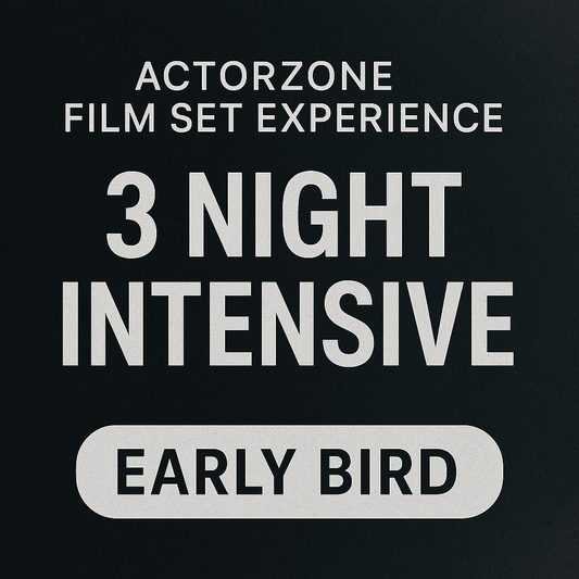 ActorZone Film-Set Group Experience (3 Nights)