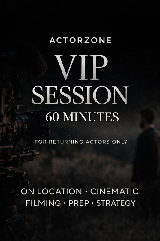 ActorZone VIP Session – 60 Minutes
Private Continuation for ActorZone Actors